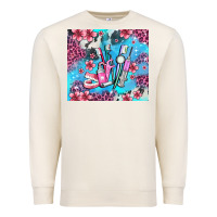 Sandshell dentist element with flowers Premium Sweatshirt - AdoDesignShop