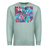 Seafoam dentist element with flowers Premium Sweatshirt - AdoDesignShop