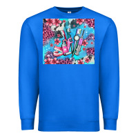 True Royal dentist element with flowers Premium Sweatshirt - AdoDesignShop