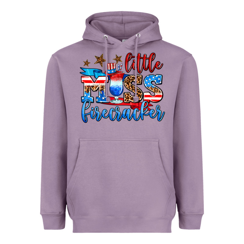Little Miss Firecracker Heavyweight Hoodie by AdoDesignShop | Teevron