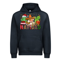 Navy feliz navidad santa Urban Hoodie - MaliasSmallBusiness