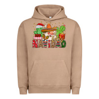 Pigment Burro feliz navidad santa Urban Hoodie - MaliasSmallBusiness