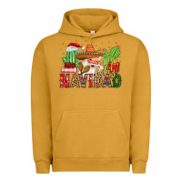 Pigment Peanut Butter feliz navidad santa Urban Hoodie - MaliasSmallBusiness