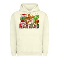 Pigment Pistachio feliz navidad santa Urban Hoodie - MaliasSmallBusiness