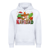 White feliz navidad santa Urban Hoodie - MaliasSmallBusiness