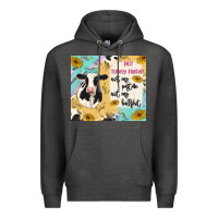 Charcoal Heather not today heifer Premium Hoodie - MaliasSmallBusiness