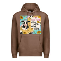 Chestnut not today heifer Premium Hoodie - MaliasSmallBusiness