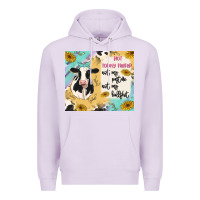 Lilac not today heifer Premium Hoodie - MaliasSmallBusiness