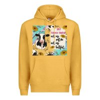 Mustard not today heifer Premium Hoodie - MaliasSmallBusiness