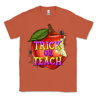 Copper Trick or Teach Classic Tee - texasbilliewilder