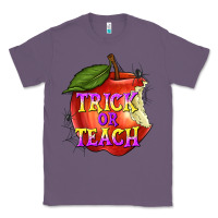 Lavender Trick or Teach Classic Tee - texasbilliewilder