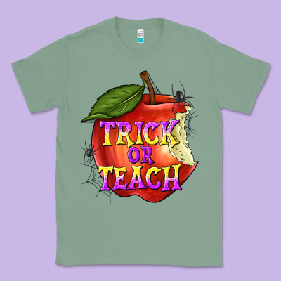 Trick Or Teach Classic Tee Designed By Texasbilliewilder