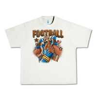 Pistachio Football life afro girl sneakers Urban Heavy Tee - RanaPortraitStore