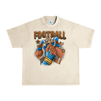 Sandshell Football life afro girl sneakers Urban Heavy Tee - RanaPortraitStore