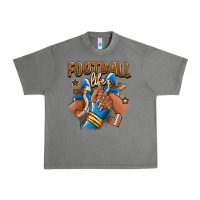 Tornado Football life afro girl sneakers Urban Heavy Tee - RanaPortraitStore