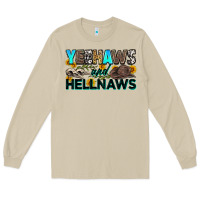 Mushroom yeehaws and hellnaws Long Sleeve Tee - Zillion Design Studio