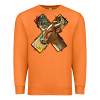 Carrot farm life alphabet lowercase letters x Premium Sweatshirt - BundleAndBundleShop