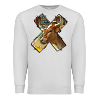 Dove Grey farm life alphabet lowercase letters x Premium Sweatshirt - BundleAndBundleShop