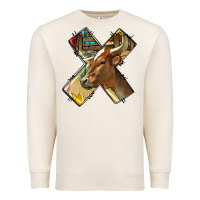 Sandshell farm life alphabet lowercase letters x Premium Sweatshirt - BundleAndBundleShop