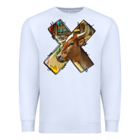 White farm life alphabet lowercase letters x Premium Sweatshirt - BundleAndBundleShop