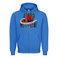 True Royal happy yeehawliday Zipper Hoodie - CowhideDigitalArt