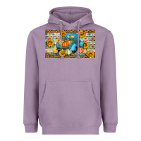 Lavender Fall truck sunflowers Heavyweight Hoodie - Artiststas