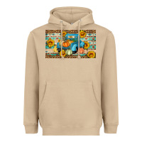 Mushroom Fall truck sunflowers Heavyweight Hoodie - Artiststas