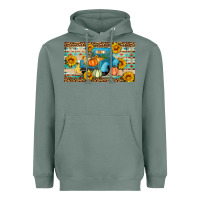 Sage Fall truck sunflowers Heavyweight Hoodie - Artiststas