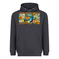 Smoke Fall truck sunflowers Heavyweight Hoodie - Artiststas