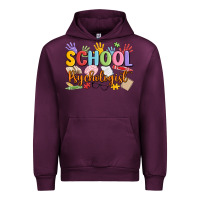 Mauve Wine school psychologist Urban Hoodie - MaliasSmallBusiness