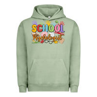 Pigment Oil Green school psychologist Urban Hoodie - MaliasSmallBusiness