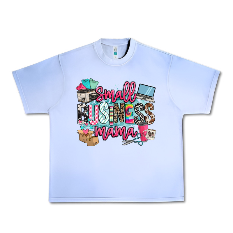 Small Business Mama Urban Heavy Tee by BarkalooDesign | Teevron