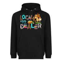 Black Local egg dealer Heavyweight Hoodie - AdoDesignShop
