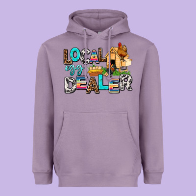Local Egg Dealer Heavyweight Hoodie Designed By Adodesignshop