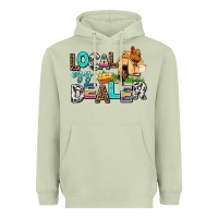 Matcha Local egg dealer Heavyweight Hoodie - AdoDesignShop