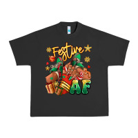 Pigment Black Festive af Christmas black girl sneakers Urban Heavy Tee - RanaPortraitStore
