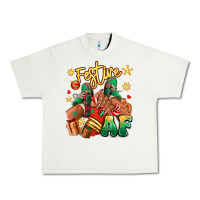 Pistachio Festive af Christmas black girl sneakers Urban Heavy Tee - RanaPortraitStore