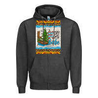 Charcoal Heather lake babe air freshener Zipper Hoodie - HRA Design Shop