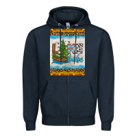 Navy lake babe air freshener Zipper Hoodie - HRA Design Shop