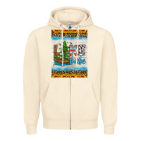 Sandshell lake babe air freshener Zipper Hoodie - HRA Design Shop