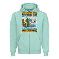 Seafoam lake babe air freshener Zipper Hoodie - HRA Design Shop