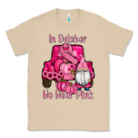 Mushroom breast cancer awareness pink truck gnomes Classic Tee - RanaPortraitStore