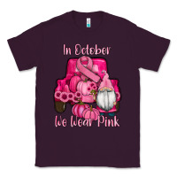 Plum breast cancer awareness pink truck gnomes Classic Tee - RanaPortraitStore