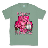 Sage breast cancer awareness pink truck gnomes Classic Tee - RanaPortraitStore