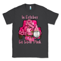 Smoke breast cancer awareness pink truck gnomes Classic Tee - RanaPortraitStore