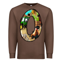 Chestnut farm life alphabet numbers 0 Premium Sweatshirt - BundleAndBundleShop