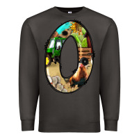 Smoke farm life alphabet numbers 0 Premium Sweatshirt - BundleAndBundleShop