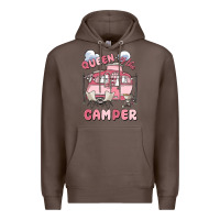 Coffee queen of the camper Premium Hoodie - MaliasSmallBusiness
