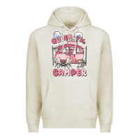 Oatmeal Heather queen of the camper Premium Hoodie - MaliasSmallBusiness