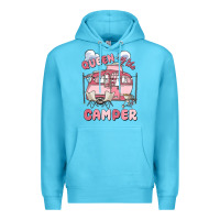 Ocean Blue queen of the camper Premium Hoodie - MaliasSmallBusiness